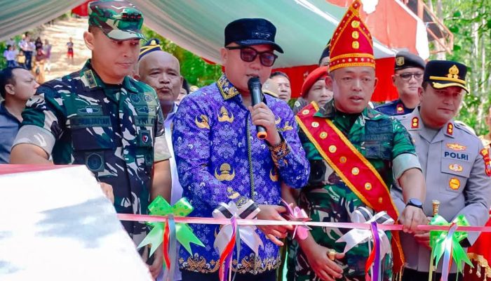 Bupati Delis Apresiasi Danrem 132/Tadulako, Jembatan Perintis Garuda Buka Akses dan Harapan Baru Bagi Morowali Utara