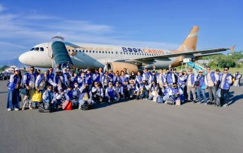 Tiba di Kota Injil Manokwari, Kontingen Morowali Utara Siap Mempersembahkan Pujian Terbaik di Pesparawi Nasional XIV