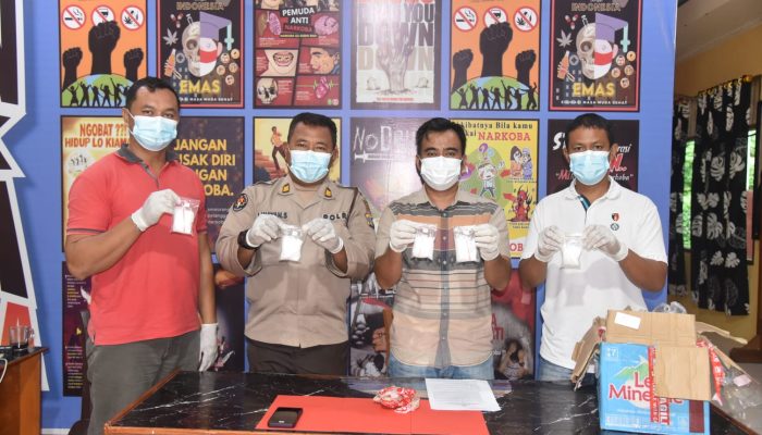 Polres Morowali Utara Tangkap Satu Pelaku dan Sita Shabu Sebanyak 228,62 Gram di Kecamatan Mamosalato