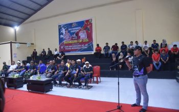 Rangkaian Hari Bhayangkara ke-80, Kapolres Morowali Utara Rssmi Buka Open Tournament Badminton Bhayangkara Cup 2026