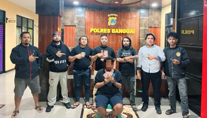 Nekat Gasak Uang Turis WNA, Sopir Asal Bangkep Dibekuk Tim URC Satreskrim Polres Banggai