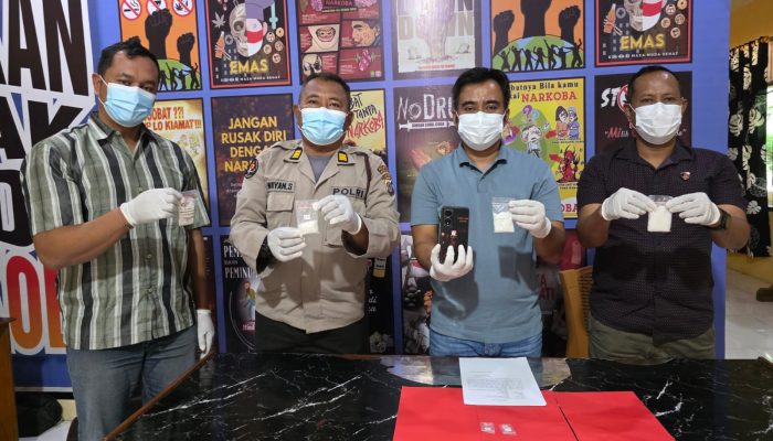 Satresnarkoba Polres Morowali Utara Tangkap Pelaku Narkoba di Desa Ganda-Ganda, 6 Paket Besar Sabu Disita