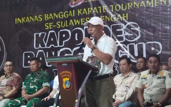 Kadispora Banggai Wakili Bupati, Buka Inkanas Banggai Karate Tournament Se-Sulteng Kapolres Banggai Cup 2026