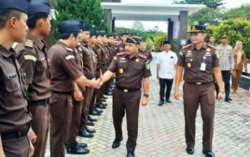 KUNGKER  KAJATI SULTENG DI TOJO UNA UNA MEMASTIKAN KONDISI DAN SITUASI JAJARAN KEJARI  TOJO UNA UNA