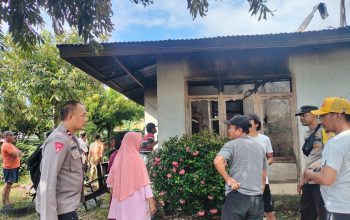 Hasil pengembangan Penyelidikan Polisi, Kebakaran di Bailo Diduga Dibakar Oleh Anak Kandung Pemiliknya