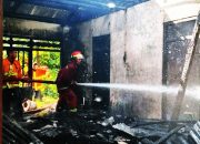 Diduga Korsleting, Satu Rumah di Bailo Tojo Una Una Hangus Dilahap Api