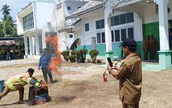 Tingkatkan Kesiapsiagaan, Damkramat Tojo Una Una Gelar Sosialisasi Mitigasi Bencana di Dua Kecamatan