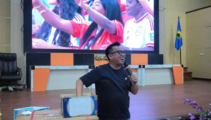 Bupati Delis Dukung Spanyol Hingga Juara, Nobar Final Piala Dunia 2026 Berlangsung Meriah
