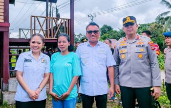 Bupati Delis dan Wabup Djira Pantau Sejumlah Titik Pilkades Serentak di Morowali Utara