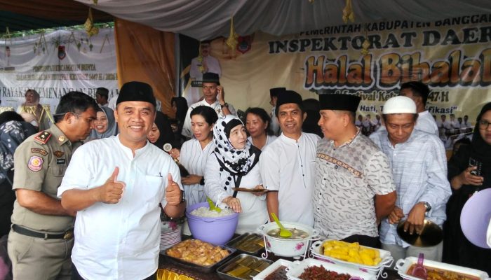 Inspektorat Daerah Banggai Meriahkan Festival Ketupat dan Halal Bihalal Pemkab Banggai