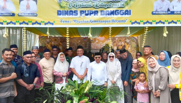 PUPR Banggai Tampilkan Kekompakan dan Semangat Gotong Royong di Festival Ketupat 2026