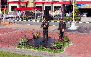 Pimpin Upacara Hari Bhayangkara ke-80, Kapolres Banggai Tegaskan Polri Untuk Masyarakat