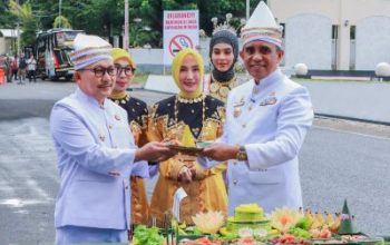 Gubernur Anwar Hafid Pimpin Upacara HUT ke-66 Kabupaten Banggai, Apresiasi Capaian Pembangunan Daerah