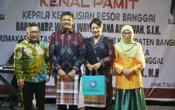 Pisah Sambut Kapolresta Banggai Dengan Forkopimda, Kombes Hendri Yulianto Ajak Perkuat Sinergi Jaga Kamtibmas