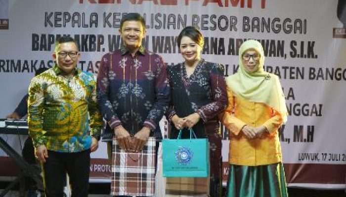 Pisah Sambut Kapolresta Banggai Dengan Forkopimda, Kombes Hendri Yulianto Ajak Perkuat Sinergi Jaga Kamtibmas
