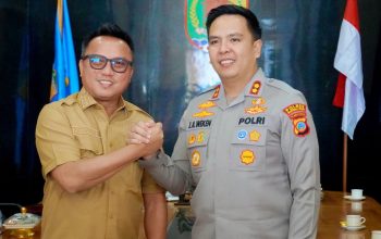 Bupati Delis Sambut Hangat Kunjungan Kapolres Morut Yang Baru