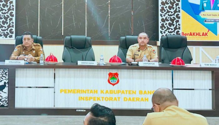 Inspektorat Banggai Gelar Penguatan Implementasi dan Evaluasi SAKIP, Sekda Tekankan Budaya Kinerja Berorientasi Hasil