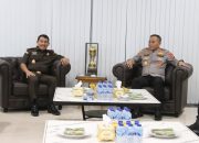 Perkuat Sinergi, Kajati Sulteng dan Kapolda Bahas Strategi Penegakan Hukum Terpadu