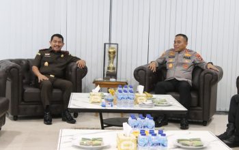 Perkuat Sinergi, Kajati Sulteng dan Kapolda Bahas Strategi Penegakan Hukum Terpadu