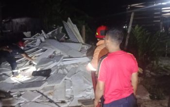 Imbas Kelalaian Bakar Sampah, Meterial Styrofoam di Ampana Tete Nyaris Merembet ke Rumah Warga