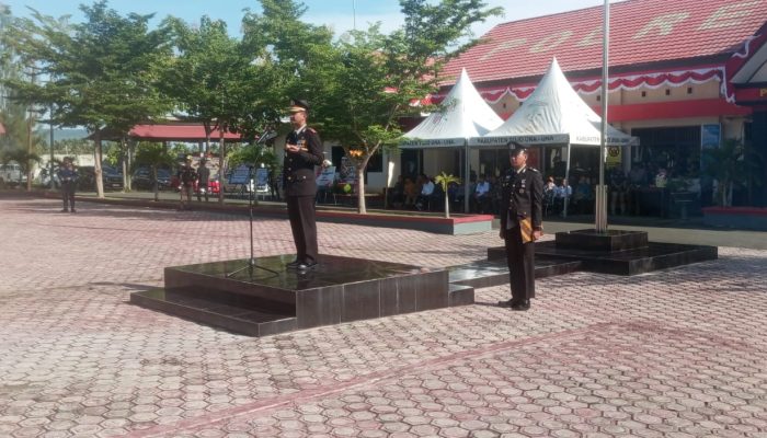Puncak Hut Bhayangkara (POLRI) ke 80 di Kabupaten Tojo Una Una