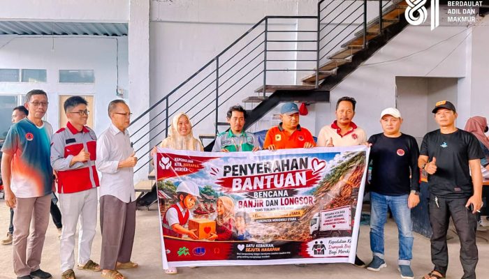PT. COR dan PT. MPR, Serahkan Bantuan Untuk Korban Bencana Banjir dan Longsor di Bungku Utara