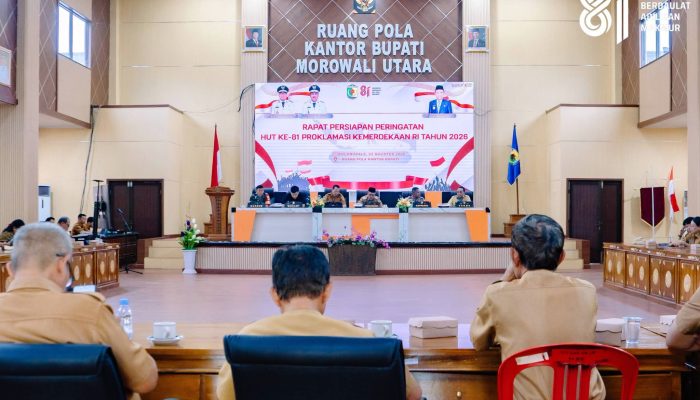 Wabup Morut Tegaskan Semangat Kemerdekaan RI ke-81 Harus Sampai ke Pelosok Desa