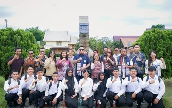 Bupati Delis Antar 10 Putra-Putri Terbaik Morowali Utara ke IT Del, Disiapkan Jadi Ahli Metalurgi