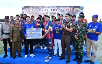 Gubernur Anwar Hafid Resmi Tutup Turnamen Piala Gubernur BERANI Cup 2026 di Ampana