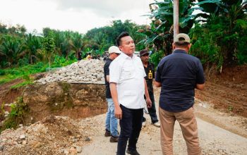 Terobos Akses Sulit ke Salubiro, Bupati Delis Pastikan Jalan Lemo-Salubiro Jadi Prioritas