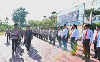 Sekda Tojo Una-Una Hadiri Apel Gelar Pasukan Antisipasi Karhutla