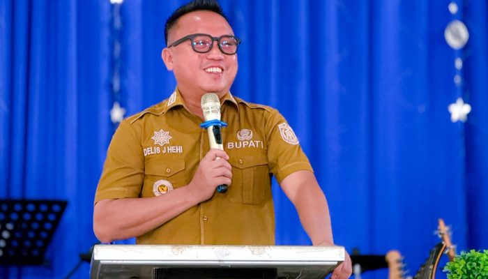 Bupati Delis: Jangan Lagi Saling Menjatuhkan, Pendeta Harus Bersatu Melayani Morowali Utara