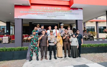 Apel Gelar Pasukan Karhutla, Kapolresta Banggai Tekankan Edukasi dan Kesiapsiagaan
