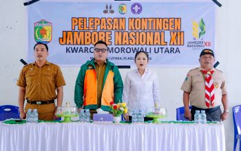 Bupati Delis Lepas 50 Anggota Kontingen Morowali Utara ke Jamnas 2026