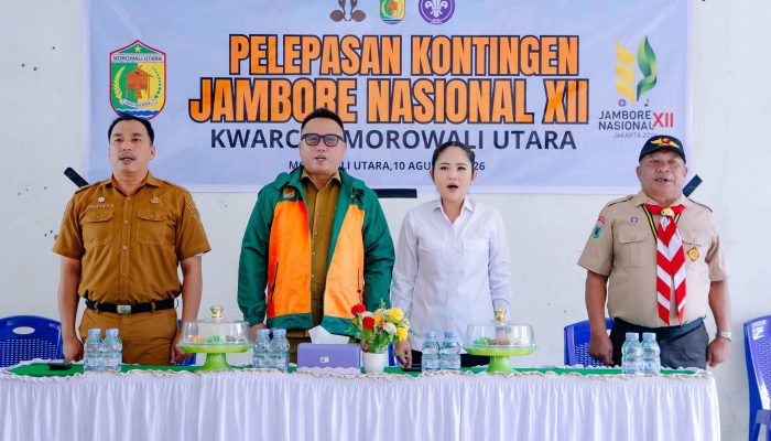 Bupati Delis Lepas 50 Anggota Kontingen Morowali Utara ke Jamnas 2026