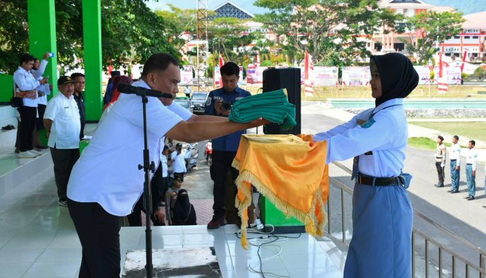 Pemkab Tojo Una-Una Gelar Gladi Upacara HUT ke-81 Kemerdekaan RI