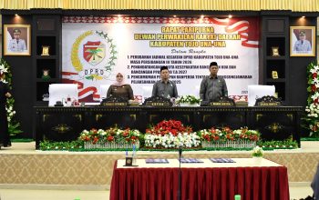 Wakil Bupati Tojo Una-Una Hadiri Rapat Paripurna DPRD, Bahas KUA-PPAS APBD 2027