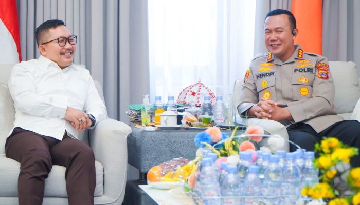 Terima Kunjungan Kapolresta Banggai, Bupati Amirudin Tekankan Pentingnya Sinergitas
