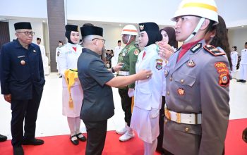 Bupati Banggai Kukuhkan Paskibraka 2026, Tekankan Disiplin dan Semangat Kebangsaan