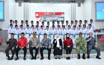 Wabup Tojo Una-Una Kukuhkan 33 Calon Paskibraka 2026