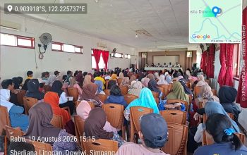 Dinsos Banggai Sosialisasikan Penggunaan Bansos, 342 KPM di Tiga Kecamatan Terindikasi Transaksi Judol