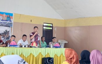 Hariadi Bola Pimpin Sosialisasi Bansos, Dinsos Banggai Soroti KPM Terindikasi Judol
