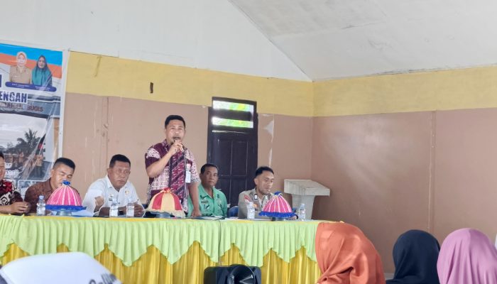Hariadi Bola Pimpin Sosialisasi Bansos, Dinsos Banggai Soroti KPM Terindikasi Judol
