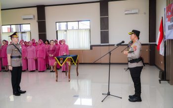 Kapolresta Banggai Pimpin Pelaksanaan Sertijab Wakapolresta