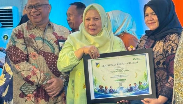 Pemkab Tojo Una-Una Raih Juara II Jamsostek Award 2026, Desa Uebone Sabet Juara I