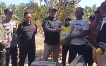 Hariadi Bola: Pemkab Banggai Bergerak Cepat Bantu Korban Kebakaran di Pulo Dalagan