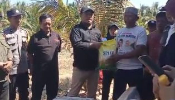 Hariadi Bola: Pemkab Banggai Bergerak Cepat Bantu Korban Kebakaran di Pulo Dalagan