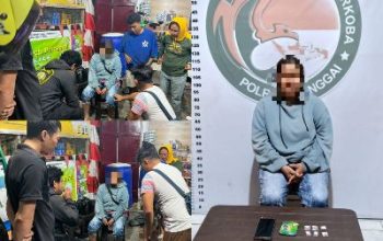Emak-emak Diduga Pengedar Sabu di Luwuk, Banggai Ditangkap Polisi