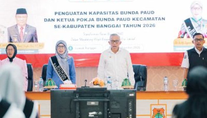 Wabup Furqanuddin Buka Penguatan Kapasitas Bunda PAUD, Dorong Transformasi Peran Dukung Wajib Belajar 1 Tahun