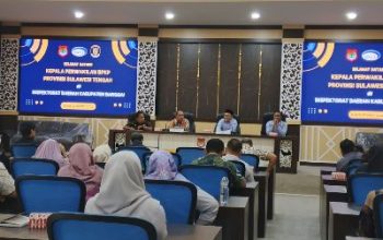 Kepala Perwakilan BPKP Provinsi Sulteng Kunjungi Inspektorat Banggai, Dorong Pengawasan Berbasis Risiko